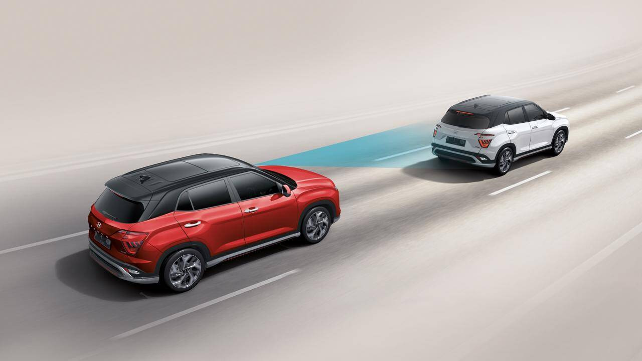 Hyundai Creta 2022 là mẫu xe đầu tiên trong phân khúc được trang bị gói an toàn chủ động